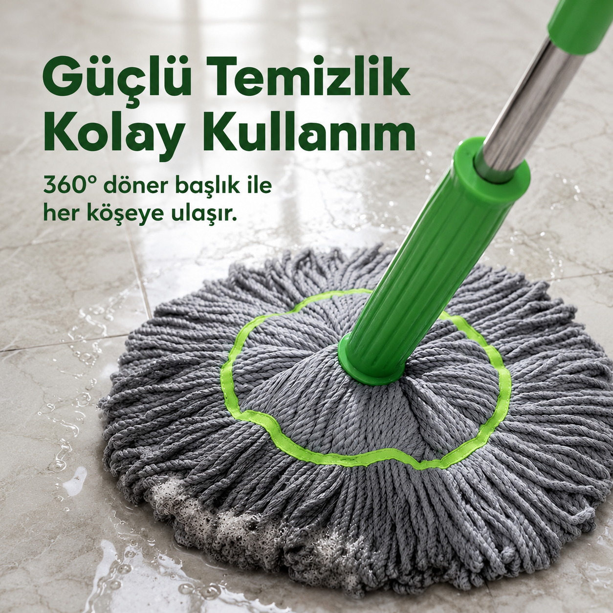 Veironis™ Paslanmaz Yeni Nesil Mop