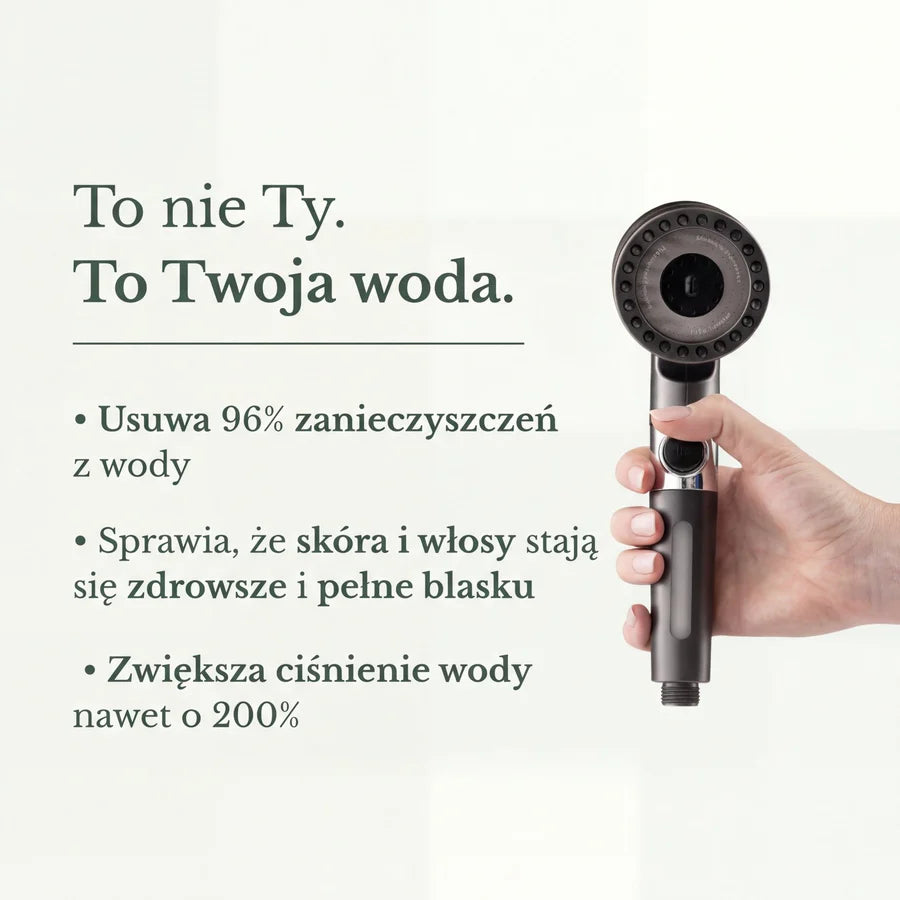 Veironis™ AquaBoost Głowica Prysznicowa Z Filtrem