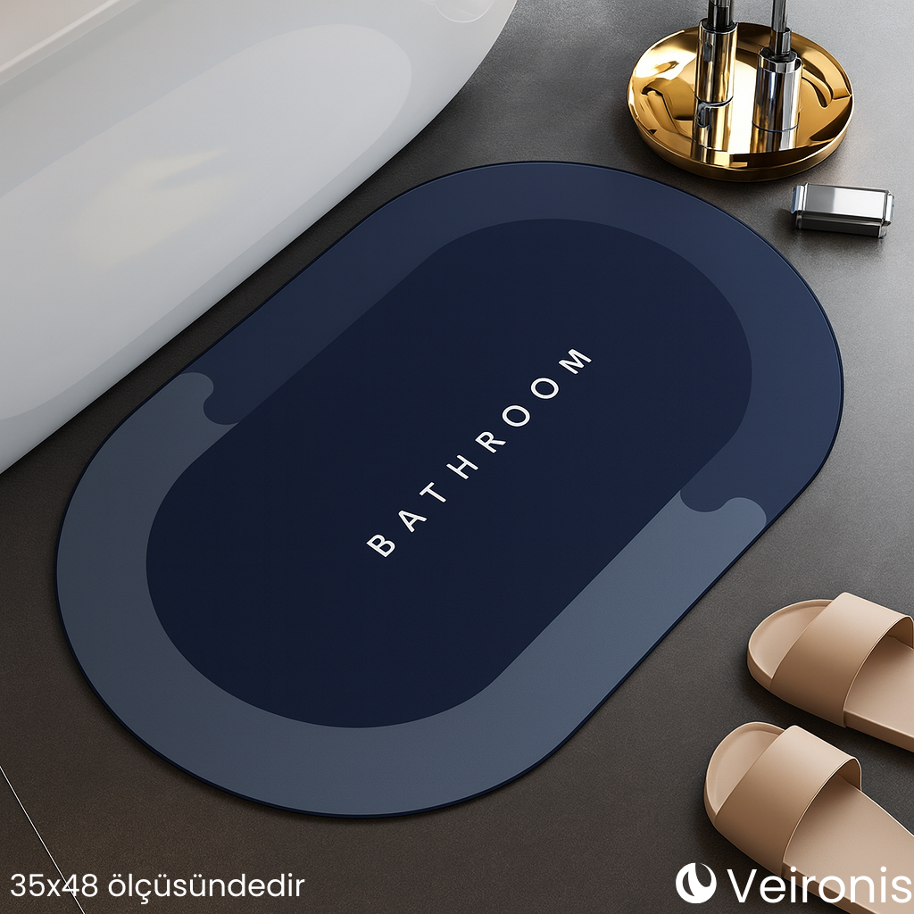 Veironis™ AquaStep - Süper Emici Banyo Paspası